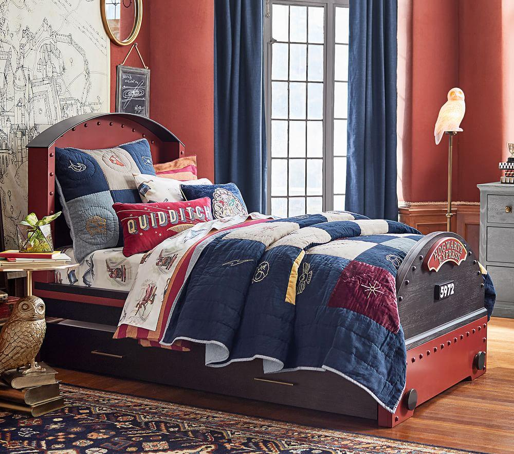 HARRY POTTER Organic Storybook Sheet Set Pillowcases Pottery